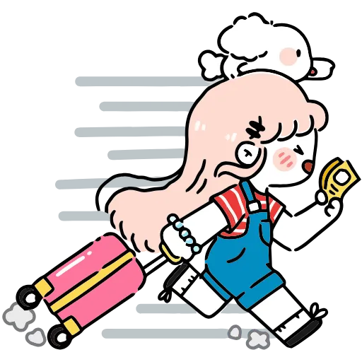 🧳 Эмодзи «Комфортики» для Telegram