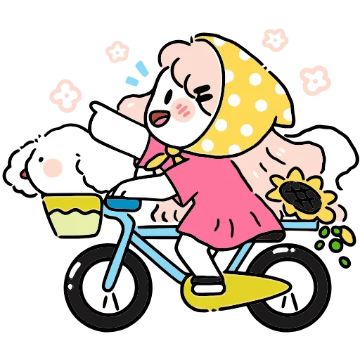 🚴‍♀️ Эмодзи «Комфортики» для Telegram