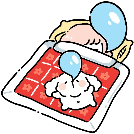 😴 Эмодзи «Комфортики» для Telegram