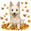 🐶 Эмодзи «cozy autumn» для Telegram
