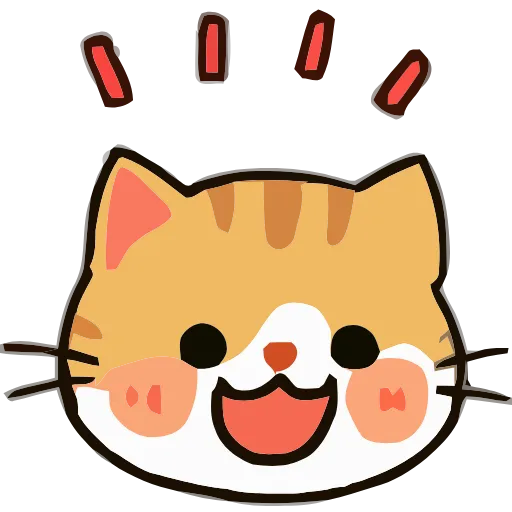 Стикер 50 Cozy Cats #cute