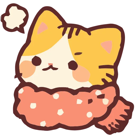 Стикер 35 Cozy Cats #cute