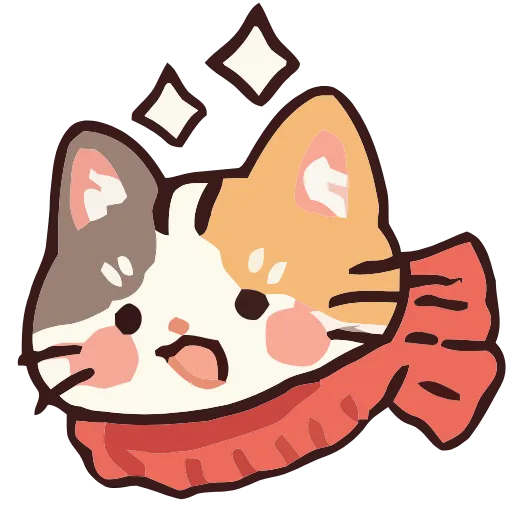 Стикер 44 Cozy Cats #cute