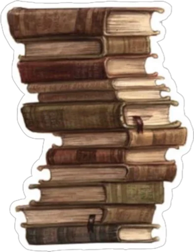 📖 Стикер «cozy Matilda» для Telegram