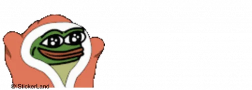 😐 Стикер «Cozy Pepe» для Telegram