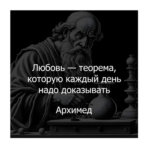 ❤ Стикер «Цитаты Платона» для Telegram