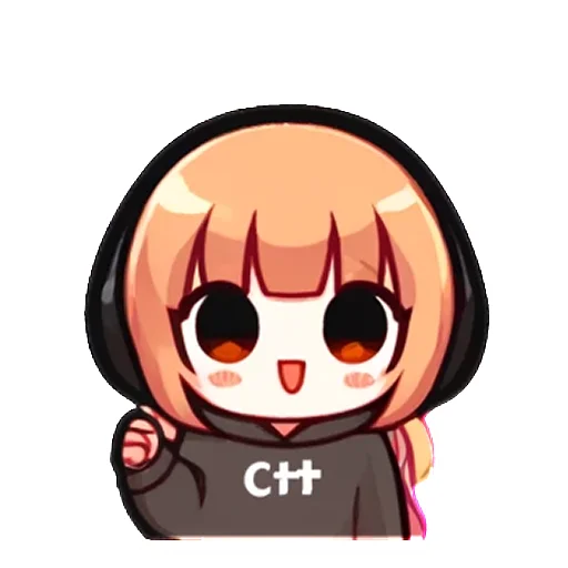 🫡 Стикер «cpp chan» для Telegram