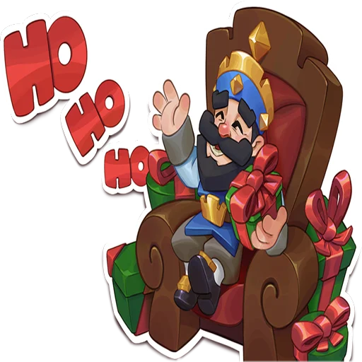 🎅 Стикер «Clash Royale» для Telegram