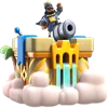 🕙 Эмодзи «Clash Royale tower skins» для Telegram