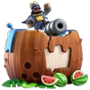 🦁 Эмодзи «Clash Royale tower skins» для Telegram