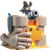 🟫 Эмодзи «Clash Royale tower skins» для Telegram