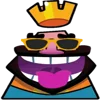 😝 Эмодзи «Clash Royale king» для Telegram