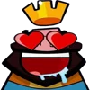 🥵 Эмодзи «Clash Royale king» для Telegram