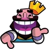 🫠 Эмодзи «Clash Royale king» для Telegram