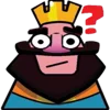 🤔 Эмодзи «Clash Royale king» для Telegram
