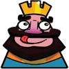 😋 Эмодзи «Clash Royale king» для Telegram