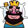 😴 Эмодзи «Clash Royale king» для Telegram