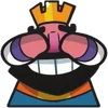 🫣 Эмодзи «Clash Royale king» для Telegram