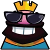 😎 Эмодзи «Clash Royale king» для Telegram