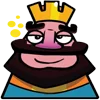 🙂 Эмодзи «Clash Royale king» для Telegram