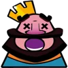 😵 Эмодзи «Clash Royale king» для Telegram