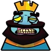 🧟‍♂️ Эмодзи «Clash Royale king» для Telegram