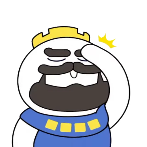 🤦‍♂️ Стикер «Clash Royale styles» для Telegram