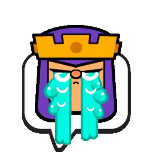😭 Стикер «Clash Royale styles» для Telegram