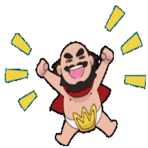 🤩 Стикер «Clash Royale styles» для Telegram