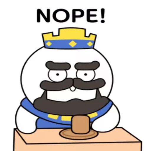👎 Стикер «Clash Royale styles» для Telegram