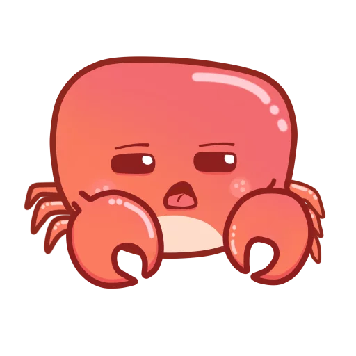 😒 Стикер «Crabs» для Telegram