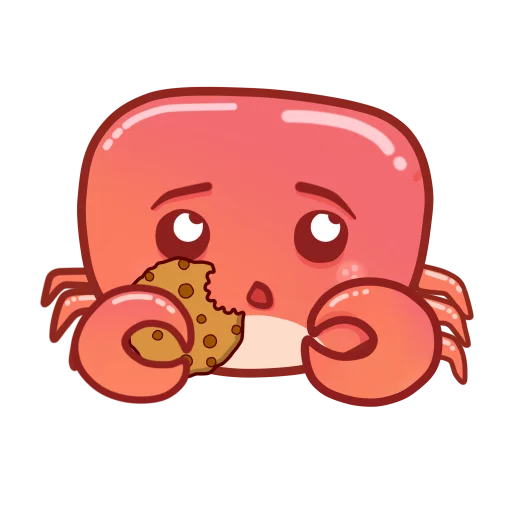 😶 Стикер «Crabs» для Telegram