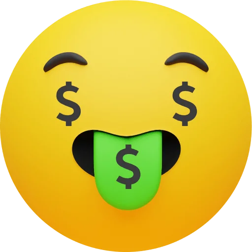 🤑 Стикер «Craftwork Emoji» для Telegram