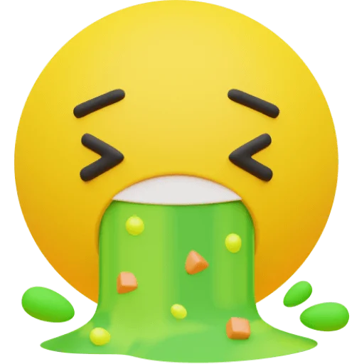 🤮 Стикер «Craftwork Emoji» для Telegram