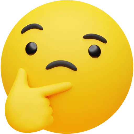 🤔 Стикер «Craftwork Emoji» для Telegram