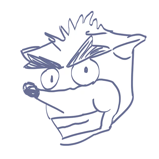 😀 Стикер «crash stickers» для Telegram