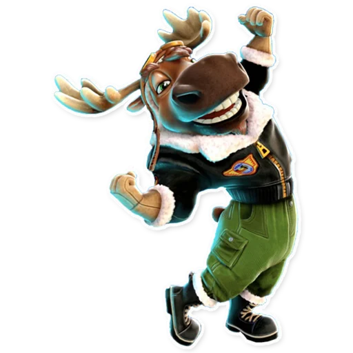 💪 Стикер «Crash Bandicoot» для Telegram