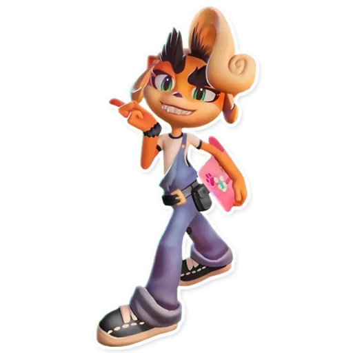 🥸 Стикер «Crash Bandicoot» для Telegram