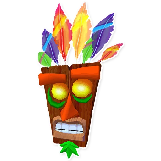 😬 Стикер «Crash Bandicoot» для Telegram