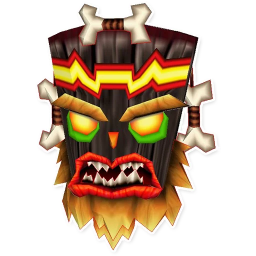 😠 Стикер «Crash Bandicoot» для Telegram