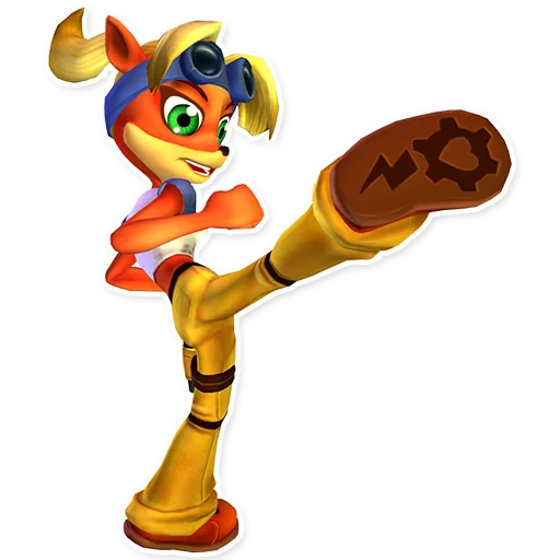 💃 Стикер «Crash Bandicoot» для Telegram