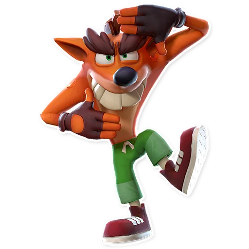 🥸 Стикер «Crash Bandicoot» для Telegram