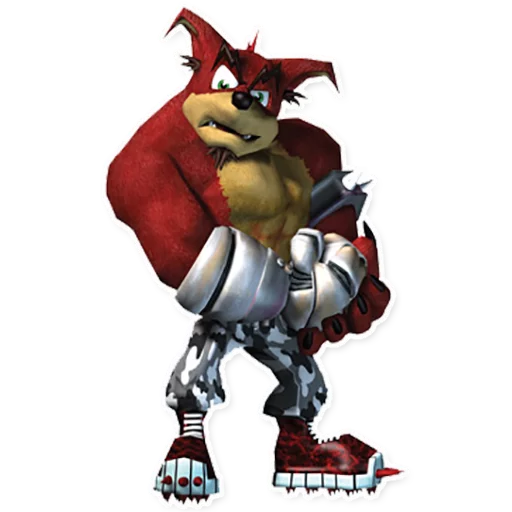 💪 Стикер «Crash Bandicoot» для Telegram