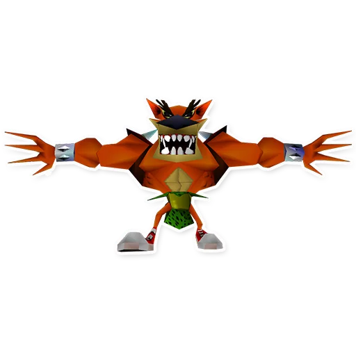 😼 Стикер «Crash Bandicoot» для Telegram