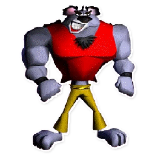 🐨 Стикер «Crash Bandicoot» для Telegram