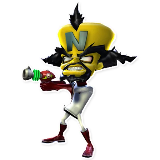 🔫 Стикер «Crash Bandicoot» для Telegram