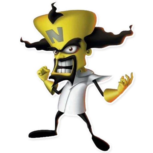 😠 Стикер «Crash Bandicoot» для Telegram