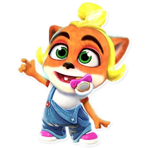 👶 Стикер «Crash Bandicoot» для Telegram