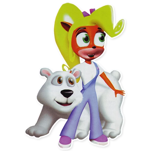 🐻 Стикер «Crash Bandicoot» для Telegram