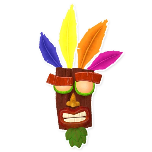 😉 Стикер «Crash Bandicoot» для Telegram